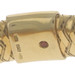 Roberto Coin Tri Color Interlocking Bangle Bracelet 7 1/4" - Yellow Gold 18k Roberto Coin Tri Color Interlocking Bangle Bracelet 7 1/4" - Yellow Gold 18k