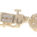 Yellow Gold Diamond Link Bracelet 7" -14k Round Brilliant 5.40ctw Flower Garland Yellow Gold Diamond Link Bracelet 7" -14k Round Brilliant 5.40ctw Flower Garland