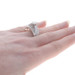 White Gold Diamond All-In-One Engagement Ring - 14k Marquise 1.65ctw Wedding Sz9 White Gold Diamond All-In-One Engagement Ring - 14k Marquise 1.65ctw Wedding Sz9