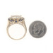 Yellow Gold Aquamarine Sapphire Halo Ring -14k Rect Cushion Checkerboard 2.05ctw Yellow Gold Aquamarine Sapphire Halo Ring -14k Rect Cushion Checkerboard 2.05ctw