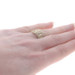 Yellow Gold Fancy Woven Chain Statement Band - 14k Ring Sz 7 Yellow Gold Fancy Woven Chain Statement Band - 14k Ring Sz 7