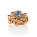 Yellow Gold Sigma Pi Vintage Badge - 14k Emerald Ruby Pearl Fraternity Pin Yellow Gold Sigma Pi Vintage Badge - 14k Emerald Ruby Pearl Fraternity Pin