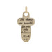 Yellow Gold All Things Are Possible Cross Pendant - 14k Mark 9:23 Faith Gift Yellow Gold All Things Are Possible Cross Pendant - 14k Mark 9:23 Faith Gift