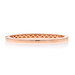 Rose Gold Pavé Diamond Oval Bangle Bracelet 6 3/4" - 18k Round Brilliant 3.78ctw Rose Gold Pavé Diamond Oval Bangle Bracelet 6 3/4" - 18k Round Brilliant 3.78ctw