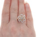 Yellow Gold Diamond Flower Cluster Ring - 14k Round Brilliant .40ctw Blossom Yellow Gold Diamond Flower Cluster Ring - 14k Round Brilliant .40ctw Blossom