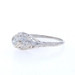Platinum Diamond Art Deco Ring - Mine Cut .30ctw Vintage Milgrain Filigree Platinum Diamond Art Deco Ring - Mine Cut .30ctw Vintage Milgrain Filigree