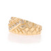 Yellow Gold Diamond Men's Ring - 14k Round Brilliant .30ctw Nugget Channel Set Yellow Gold Diamond Men's Ring - 14k Round Brilliant .30ctw Nugget Channel Set