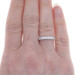 White Gold Diamond Wedding Band - 14k Round Brilliant .70ctw Ring White Gold Diamond Wedding Band - 14k Round Brilliant .70ctw Ring