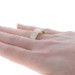Yellow Gold Diamond Cluster Band - 18k Round .60ctw Channel Set Comfort Fit Ring Yellow Gold Diamond Cluster Band - 18k Round .60ctw Channel Set Comfort Fit Ring