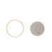 Yellow Gold Diamond Cluster Band - 18k Round .60ctw Channel Set Comfort Fit Ring Yellow Gold Diamond Cluster Band - 18k Round .60ctw Channel Set Comfort Fit Ring