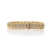 Yellow Gold Diamond Cluster Link Bracelet 7" - 10k Round Brilliant 5.00ctw Yellow Gold Diamond Cluster Link Bracelet 7" - 10k Round Brilliant 5.00ctw