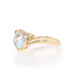 Yellow Gold Aquamarine Cocktail Solitaire Ring - 10k Fancy Trillion 2.75ct Yellow Gold Aquamarine Cocktail Solitaire Ring - 10k Fancy Trillion 2.75ct