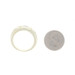 Yellow Gold Sapphire & Diamond Band - 18k Oval 1.25ctw Ring Sz 6 3/4 Yellow Gold Sapphire & Diamond Band - 18k Oval 1.25ctw Ring Sz 6 3/4