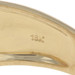 Bellarri Citrine & Diamond Ring - Yellow Gold 18k Cushion Scalloped Edge Sz 8 Bellarri Citrine & Diamond Ring - Yellow Gold 18k Cushion Scalloped Edge Sz 8