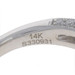 Gabriel & Co. Semi-Mount Halo Engagement Ring White Gold 14k Cush Rnd CZ Dias. Gabriel & Co. Semi-Mount Halo Engagement Ring White Gold 14k Cush Rnd CZ Dias.