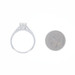 Platinum Diamond Engagement Ring - 950 Round Brilliant 1.08ctw Platinum Diamond Engagement Ring - 950 Round Brilliant 1.08ctw
