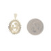 Yellow Gold Diamond Mother & Child Pendant - 10k Single .20ctw Family Love Yellow Gold Diamond Mother & Child Pendant - 10k Single .20ctw Family Love