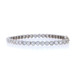 Platinum Diamond Art Deco Tennis Bracelet 6 3/4" - 18k Euro 6.72ctw Vintage Platinum Diamond Art Deco Tennis Bracelet 6 3/4" - 18k Euro 6.72ctw Vintage