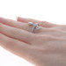 White Gold Diamond Serpent Solitaire Bypass Ring - 14k Marquise .48ct Snake White Gold Diamond Serpent Solitaire Bypass Ring - 14k Marquise .48ct Snake