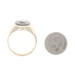 Yellow Gold Diamond & Onyx Men's Ring - 14k Round Brilliant Yellow Gold Diamond & Onyx Men's Ring - 14k Round Brilliant
