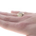 Yellow Gold Lab-Created Spinel & Cubic Zirconia Men's Ring 14k Oval 2.61ctw Halo Yellow Gold Lab-Created Spinel & Cubic Zirconia Men's Ring 14k Oval 2.61ctw Halo