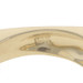 Yellow Gold Tanzanite & Diamond Band - 14k Oval .93ctw Squared Shank Ring Yellow Gold Tanzanite & Diamond Band - 14k Oval .93ctw Squared Shank Ring