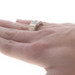 White Gold Diamond Cluster Men's Ring - 10k Round Brilliant .35ctw Cluster White Gold Diamond Cluster Men's Ring - 10k Round Brilliant .35ctw Cluster
