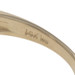Yellow Gold Iolite Diamond Ring - 14k Oval 1.35ctw Milgrain Yellow Gold Iolite Diamond Ring - 14k Oval 1.35ctw Milgrain
