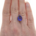 Loose Tanzanite - Pear Cut 5.53ct Purple Solitaire