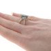 Yellow Gold London Blue Topaz & Diamond Ring - 14k Pear 5.00ctw Yellow Gold London Blue Topaz & Diamond Ring - 14k Pear 5.00ctw