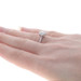 White Gold Diamond Vintage Cluster Engagement Ring - 14k Round Brilliant .37ctw White Gold Diamond Vintage Cluster Engagement Ring - 14k Round Brilliant .37ctw