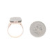 Rose Gold Onyx Victorian Cocktail Solitaire Ring - 10k Scrollwork Antique Rose Gold Onyx Victorian Cocktail Solitaire Ring - 10k Scrollwork Antique