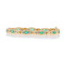 Yellow Gold Emerald Diamond Link Bracelet 7" - 14k Oval 2.97ctw Yellow Gold Emerald Diamond Link Bracelet 7" - 14k Oval 2.97ctw