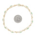 Yellow Gold Emerald Diamond Link Bracelet 7" - 14k Oval 2.97ctw Yellow Gold Emerald Diamond Link Bracelet 7" - 14k Oval 2.97ctw