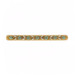 Yellow Gold Edwardian Flower Garland Bar Brooch - 14k Antique Enamel Pin Yellow Gold Edwardian Flower Garland Bar Brooch - 14k Antique Enamel Pin