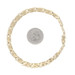 Yellow Gold Nugget Link Bracelet 7 1/4" - 10k Yellow Gold Nugget Link Bracelet 7 1/4" - 10k