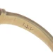 Yellow Gold Opal Edwardian Cocktail Solitaire Ring - 14k Oval Antique Milgrain