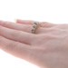 Yellow Gold Sapphire Diamond Ring - 14k Marquise .95ctw Tiered Five-Stone Yellow Gold Sapphire Diamond Ring - 14k Marquise .95ctw Tiered Five-Stone