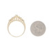 Yellow Gold Sapphire Diamond Ring - 14k Marquise .95ctw Tiered Five-Stone Yellow Gold Sapphire Diamond Ring - 14k Marquise .95ctw Tiered Five-Stone