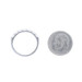 White Gold Diamond Seven-Stone Wedding Band - 14k Round Brilliant .70ctw Ring White Gold Diamond Seven-Stone Wedding Band - 14k Round Brilliant .70ctw Ring
