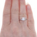 White Gold Diamond Engagement Ring - 14k Emerald Cut .82ctw White Gold Diamond Engagement Ring - 14k Emerald Cut .82ctw