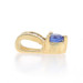 Yellow Gold Sapphire Diamond Pendant - 14k Round .91ctw Yellow Gold Sapphire Diamond Pendant - 14k Round .91ctw