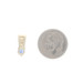 Yellow Gold Sapphire Diamond Pendant - 14k Round .91ctw Yellow Gold Sapphire Diamond Pendant - 14k Round .91ctw