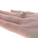 Yellow Gold Diamond Heart Crossover Band - 10k Round Brilliant .13ctw Love Ring Yellow Gold Diamond Heart Crossover Band - 10k Round Brilliant .13ctw Love Ring