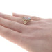 Yellow Gold Lab-Created Spinel Vintage Cocktail Solitaire Ring - 14k Marq 2.45ct Yellow Gold Lab-Created Spinel Vintage Cocktail Solitaire Ring - 14k Marq 2.45ct