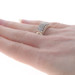 Yellow Gold Diamond Cluster Cocktail Band 14k Round Brilliant .48ctw Tiered Ring Yellow Gold Diamond Cluster Cocktail Band 14k Round Brilliant .48ctw Tiered Ring