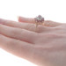 Yellow Gold Ruby Diamond Cluster Cocktail Halo Ring - 14k Round 1.15ctw Floral Yellow Gold Ruby Diamond Cluster Cocktail Halo Ring - 14k Round 1.15ctw Floral