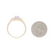 Yellow Gold Tanzanite & Diamond Halo Ring - 14k Oval .73ctw Yellow Gold Tanzanite & Diamond Halo Ring - 14k Oval .73ctw