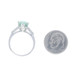 Platinum Emerald Diamond Ring - 900 Pear 2.62ctw Platinum Emerald Diamond Ring - 900 Pear 2.62ctw