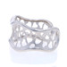 Sterling Silver Four-Leaf Clover Cuff Bracelet 6 3/4" - 925 Good Luck Shamrocks Sterling Silver Four-Leaf Clover Cuff Bracelet 6 3/4" - 925 Good Luck Shamrocks